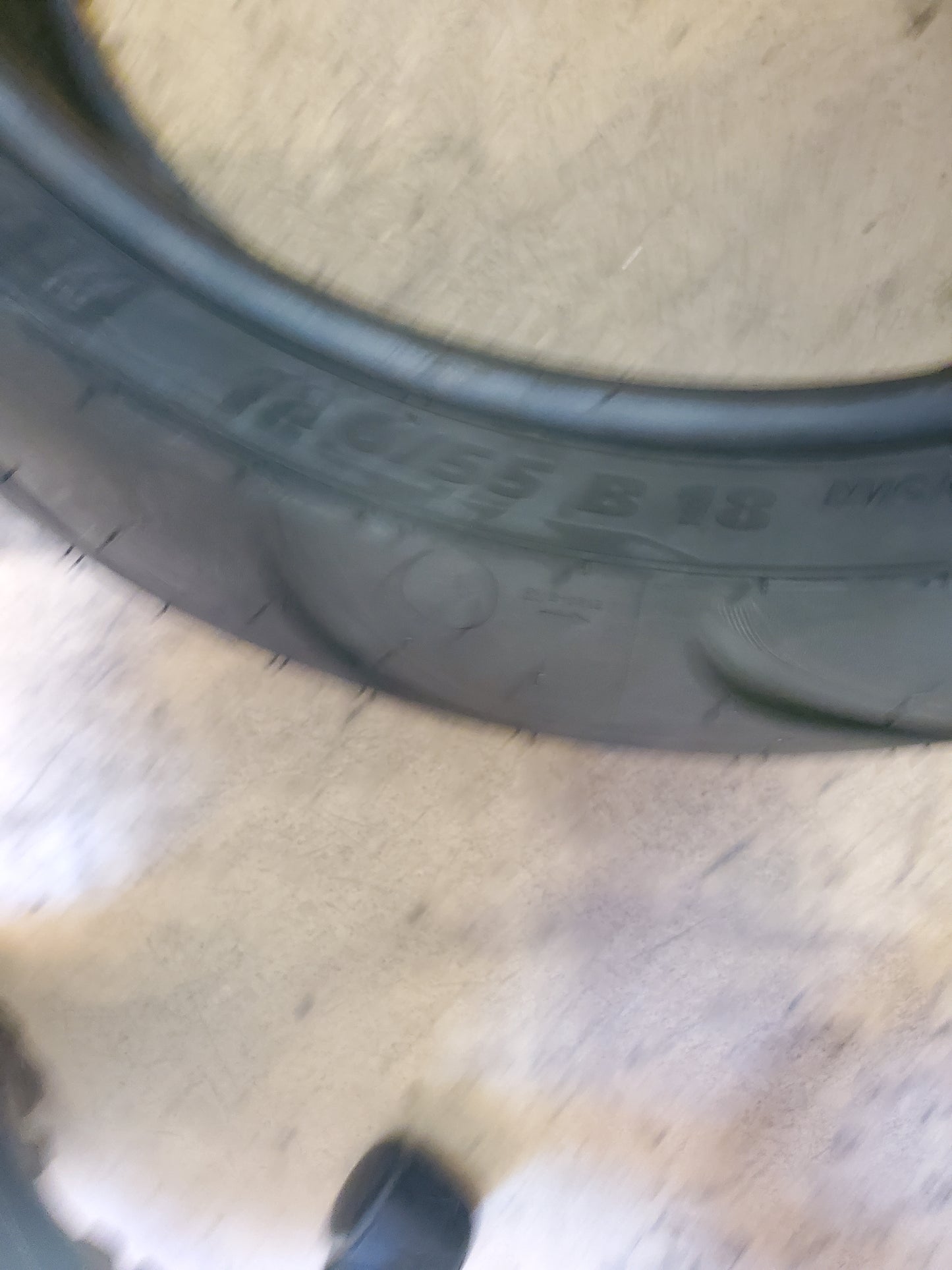 MICHELIN COMMANDER III TOURING BSW 180 55 18 80H REAR MOTORCYCLE TIRE 21372