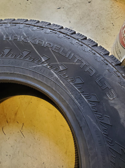 NOKIAN HAKKAPELIITTA LT3 STUDDED LT 315 70 17 121/118Q 8PLY WINTER TIRE TS32402
