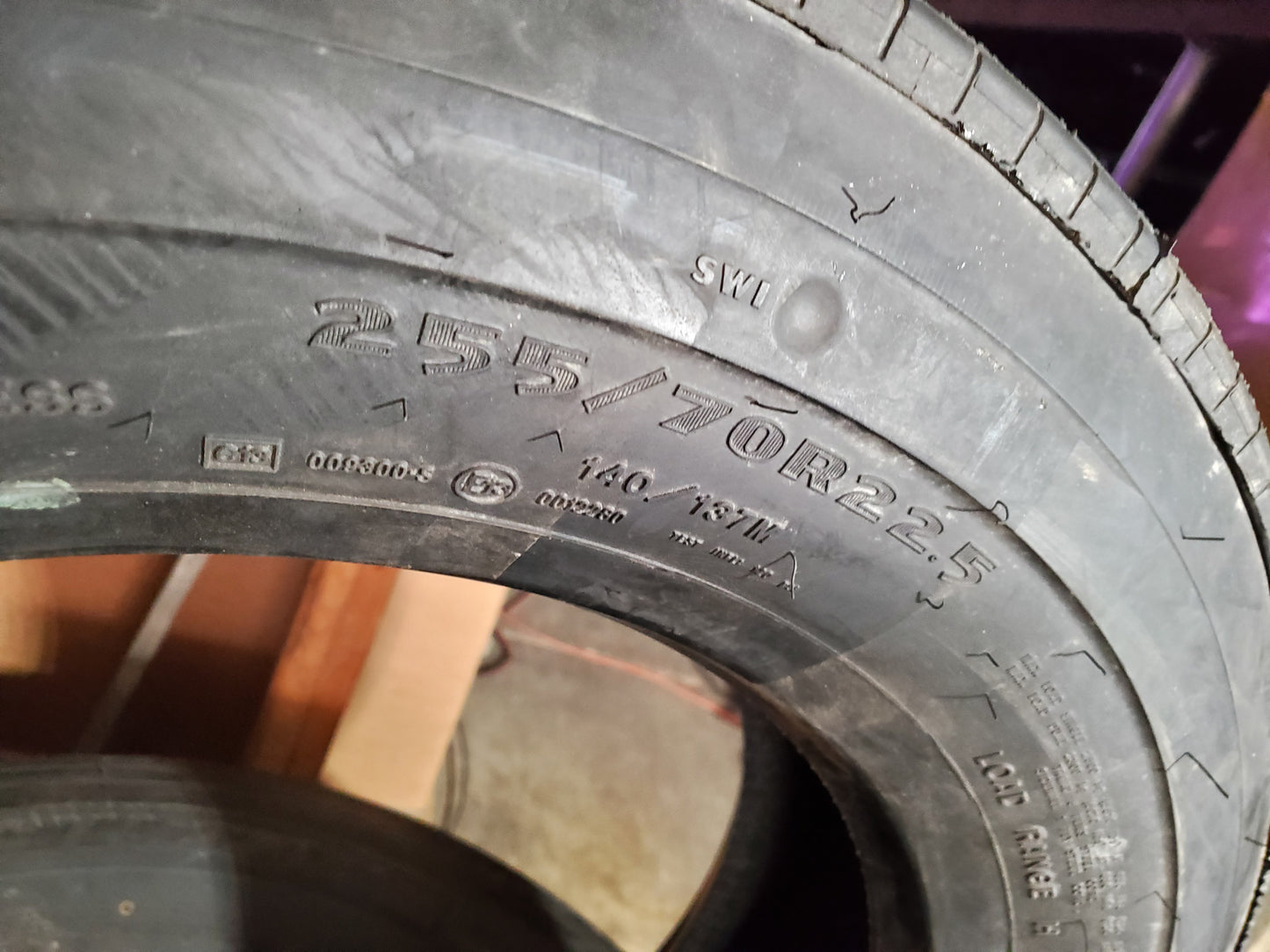 GOODYEAR G316 LHT FUEL MAX BSW LT 255 70 22.5 140/137M 16PLY COMMERCIAL TIRE 756067263