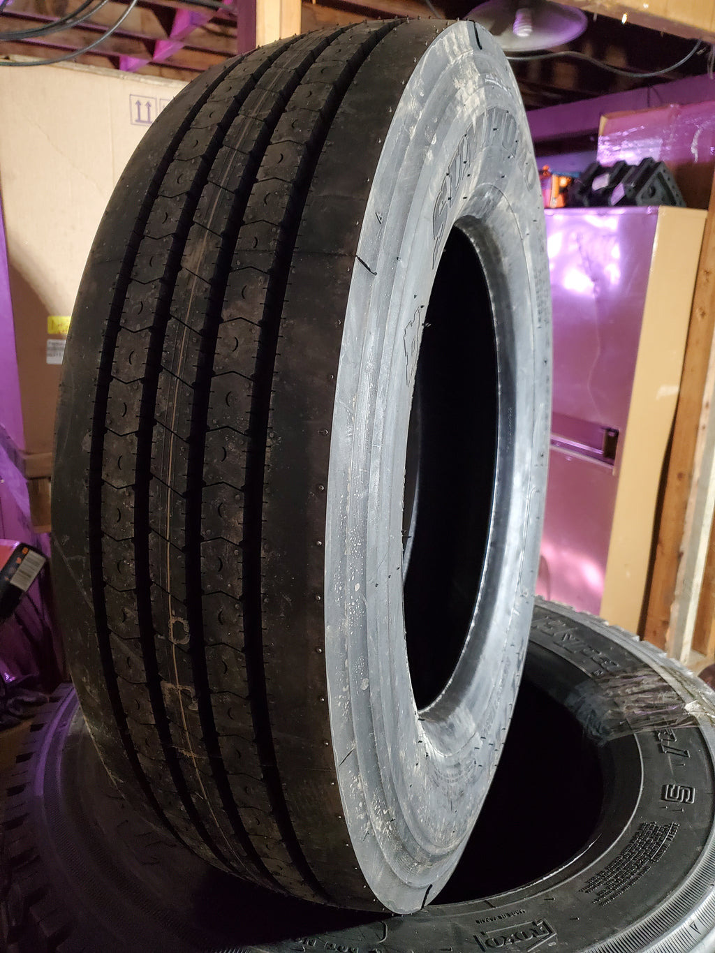 SUMITOMO ST719 BSW LT 225 70 19.5 125/123N 12PLY ALL POSITION TIRE 5533472