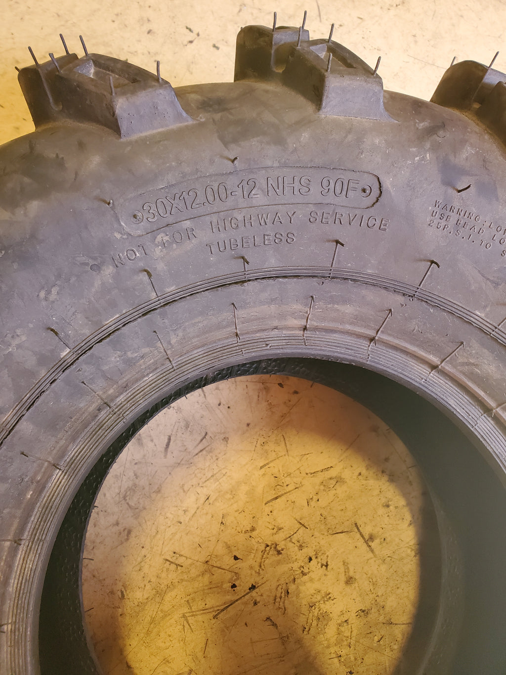 ITP MUD LITE XXL BSW  30 12 12 90F 6PLY ATV/UTV TIRE 560419