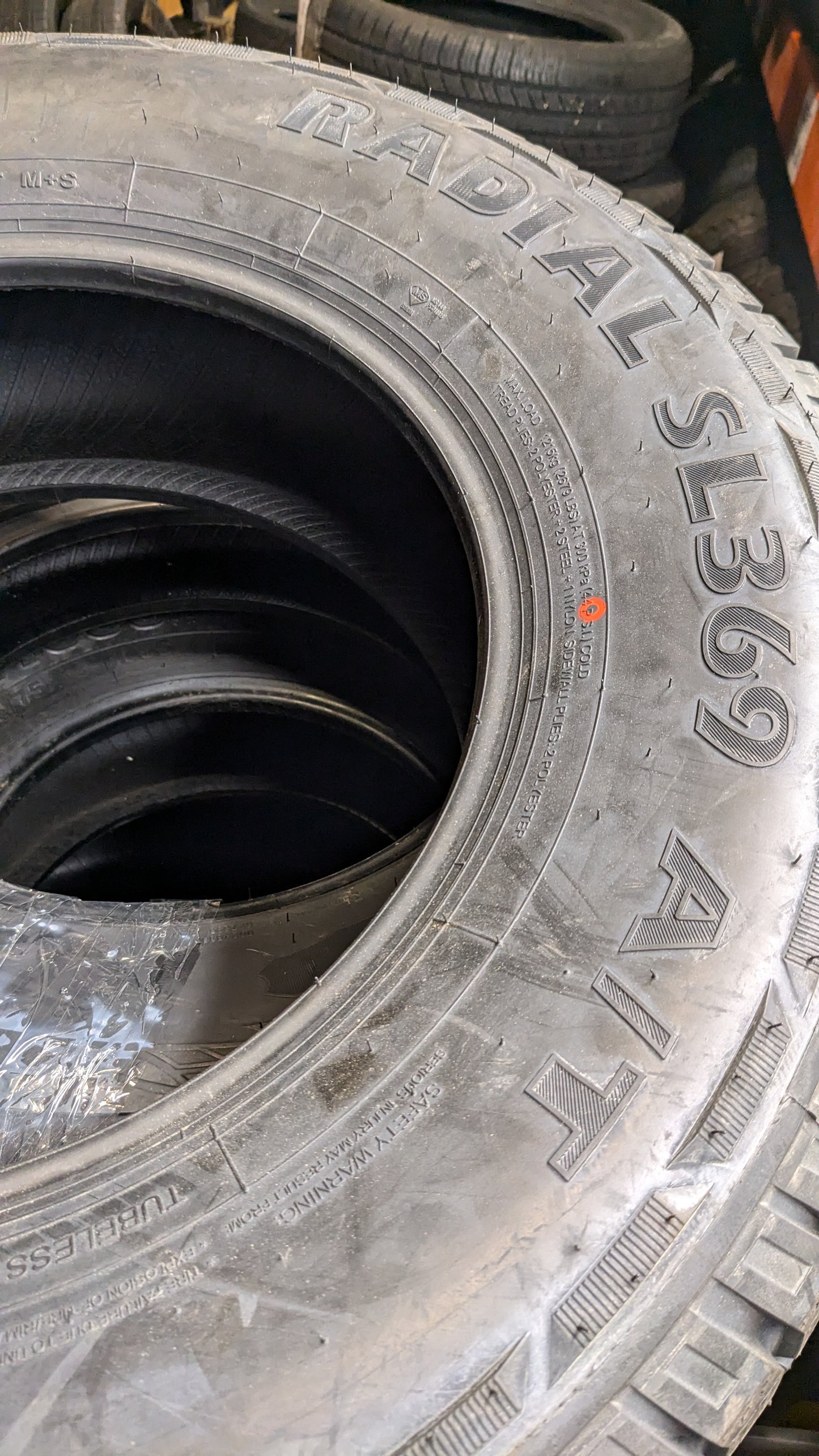 WESTLAKE RADIAL SL369 A/T BSW P 265 70 17 115T ALL TERRAIN TIRE 24689211