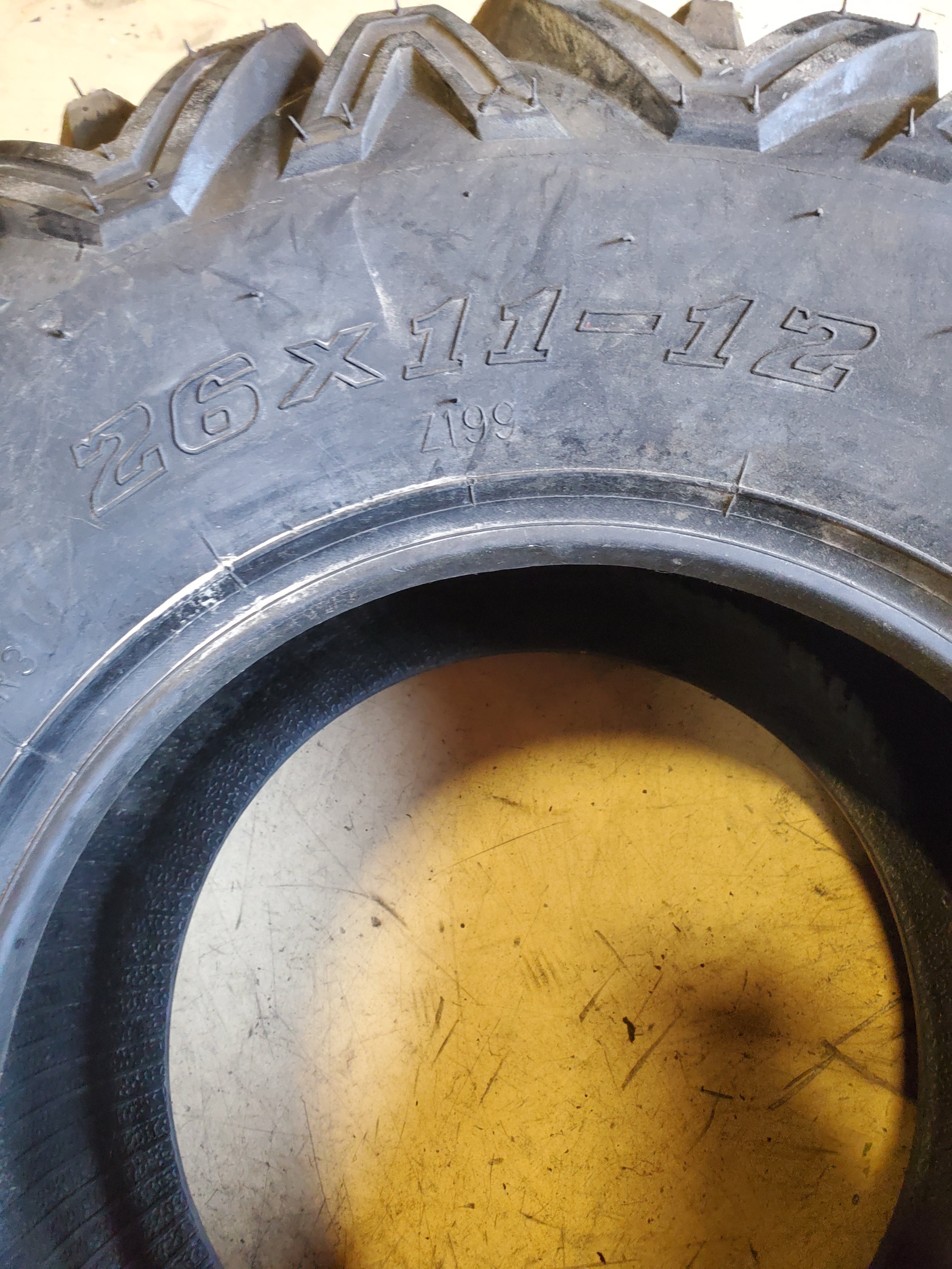NOS MILLION PARTS  BSW  26 11 12 6PLY ATV/UTV TIRE MP261112