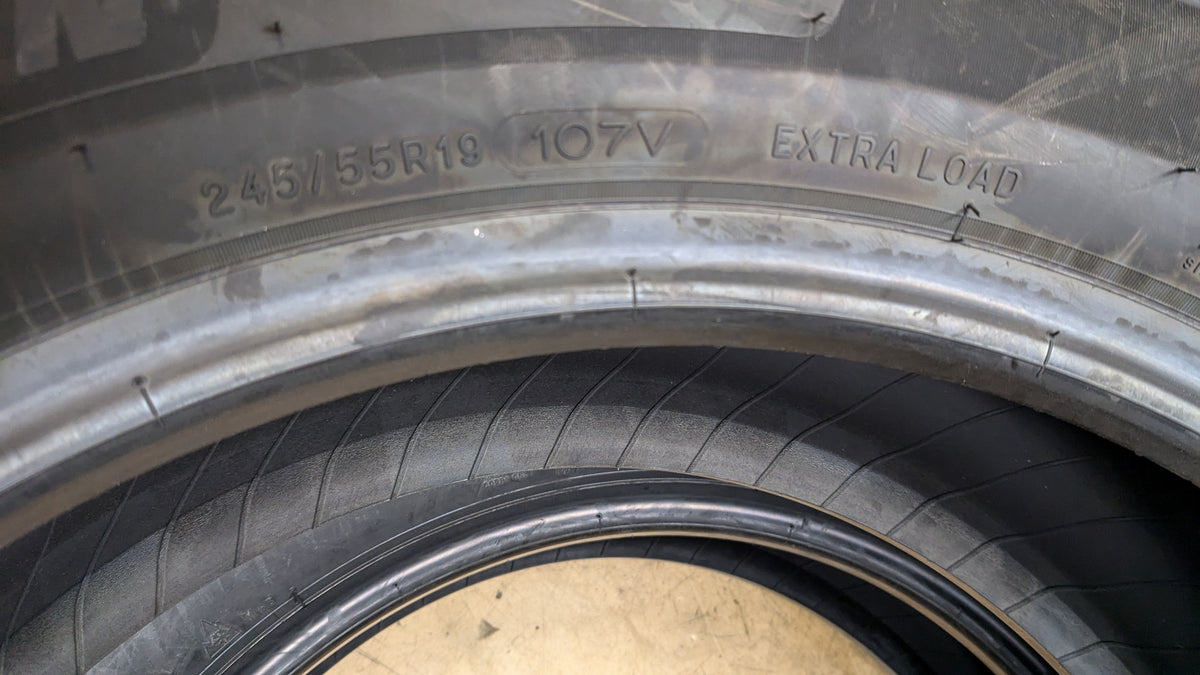 2 MICHELIN CROSSCLIMATE 2 BSW P 245 55 19 107V XL ALL SEASON TIRE 18167