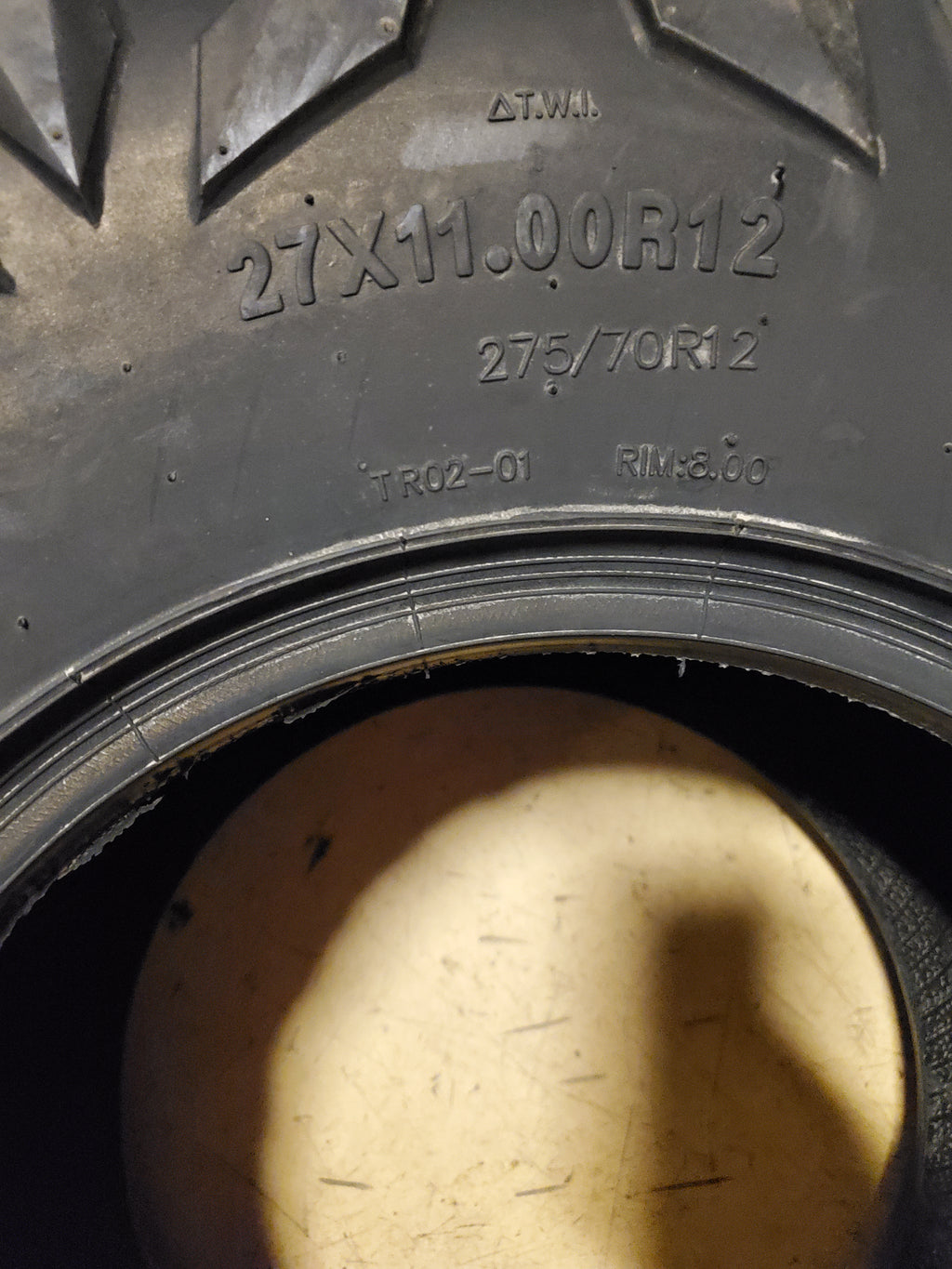 QUADBOSS QBT454 BSW  27 11 12 82F 6PLY ATV/UTV TIRE WD27111206TR02