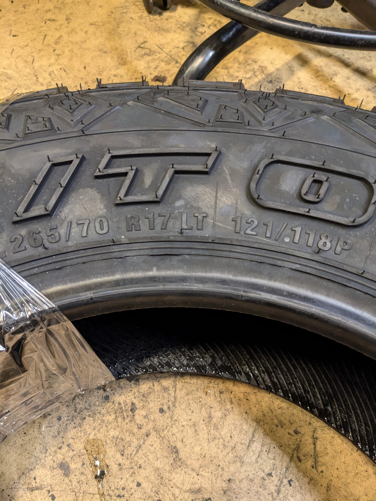 FORCEUM MT-08 PLUS BSW LT 265 70 17 121/118P 10PLY MUD TERRAIN TIRE 1200034994