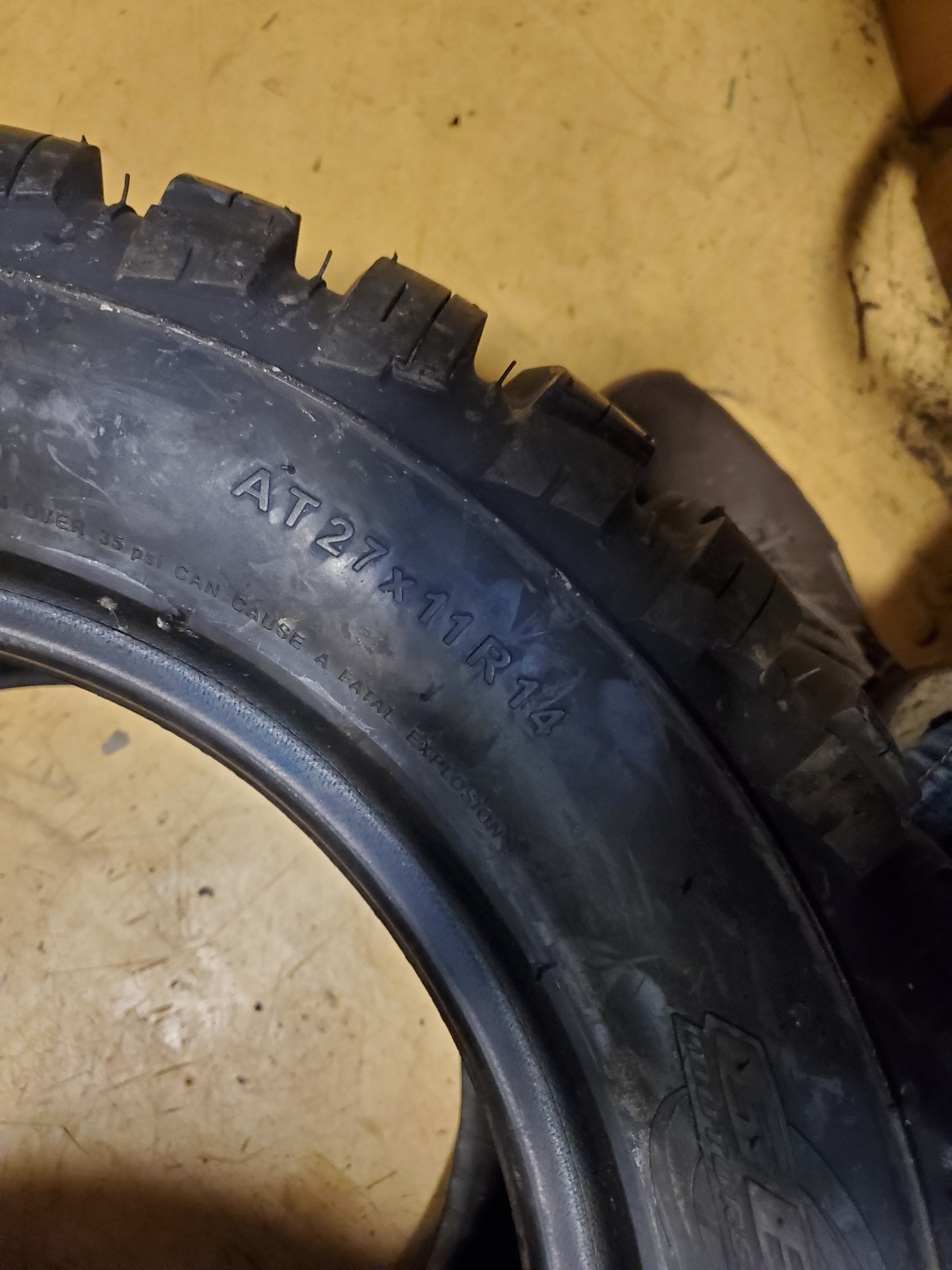 GBC MONGREL BSW AT 27 11 14 10PLY ATV/UTV TIRE AM142711MG