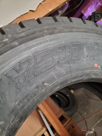 YOKOHAMA TY517 MC2 BSW LT 285 75 24.5 14PLY COMMERCIAL TIRE 120151726