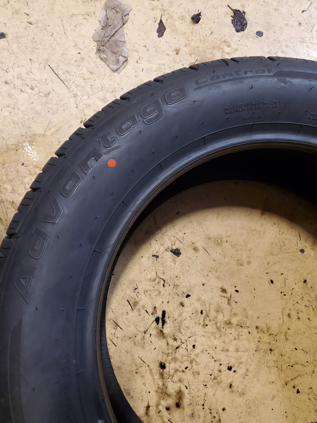 BFGOODRICH ADVANTAGE CONTROL BSW P 225 60 18 100H ALL SEASON TIRE 47859