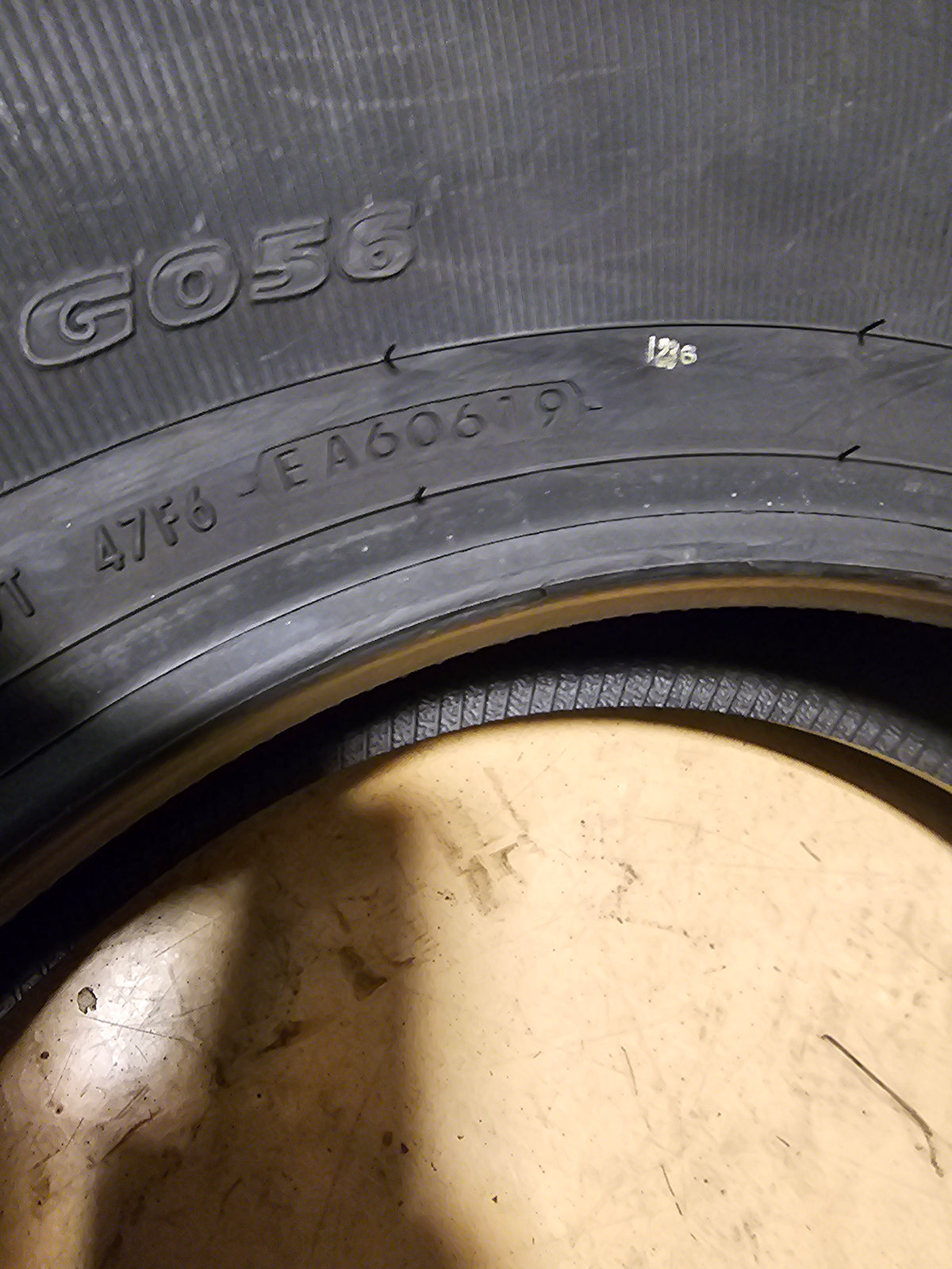 2 NOS YOKOHAMA GEOLANDAR H/T G056 BSW P 235 75 17 108S HIGHWAY TERRAIN TIRE 05677
