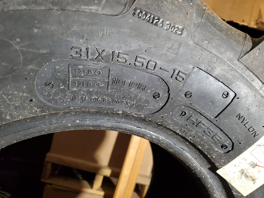 EUROGRIP HF36 BSW  31 15.5 15 121B 10PLY TRACTOR TIRE IMP6031561011