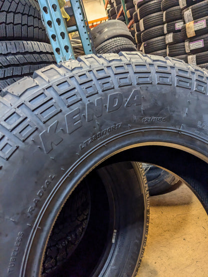 (KSL ONLY) 4 KENDA KLEVER AT2 LT 285 70 17 121/118S LRE 10 PLY ALL TERRAIN TIRES 628008