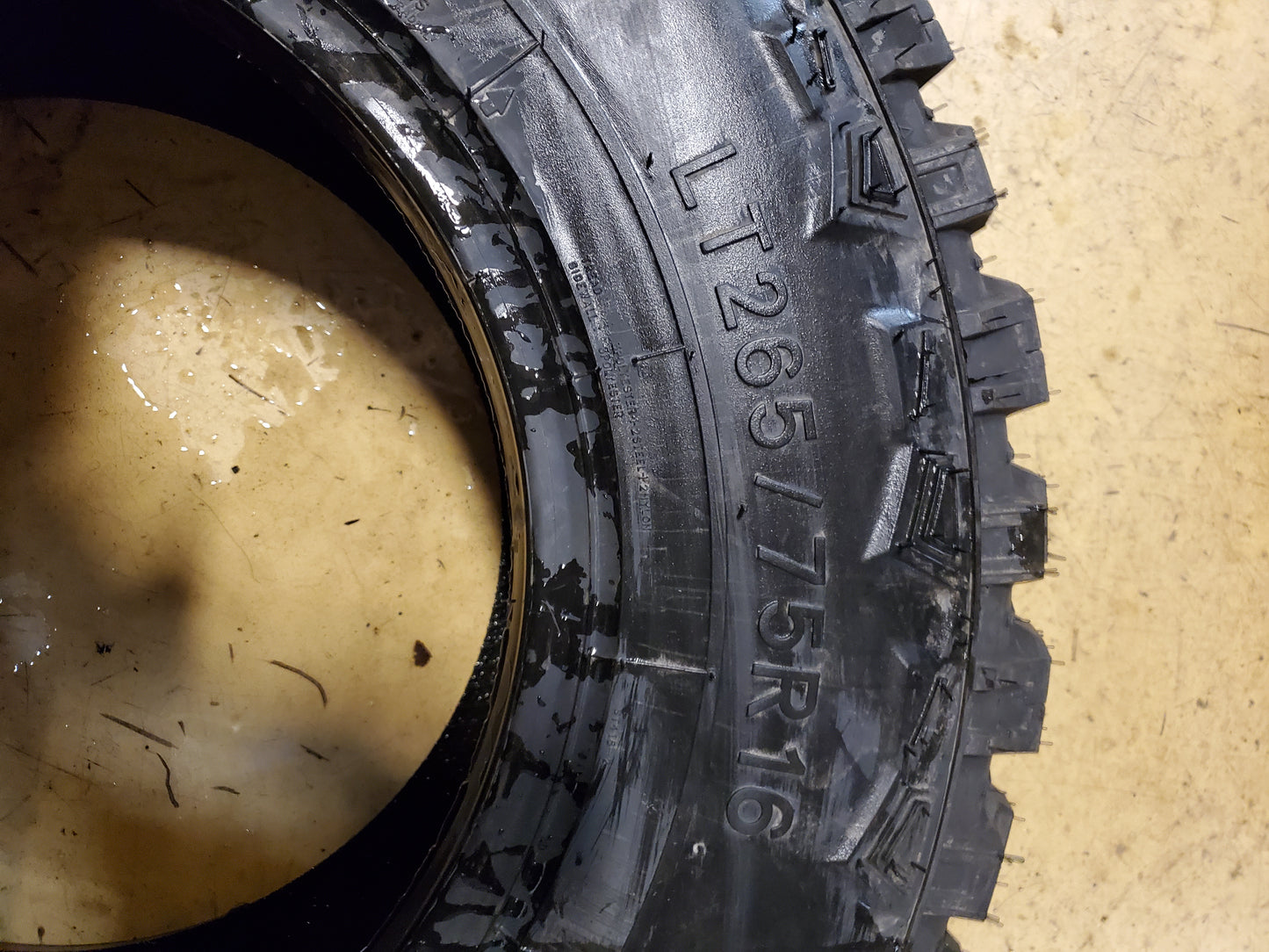 FEDERAL COURAGIA M/T BSW LT 265 75 16 123/120Q 10PLY MUD TIRE 46FE64FA