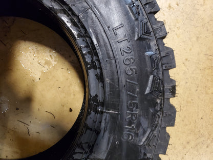 FEDERAL COURAGIA M/T BSW LT 265 75 16 123/120Q 10PLY MUD TIRE 46FE64FA