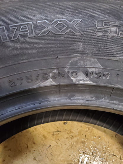 DUNLOP WINTERMAXX SJ8 BSW P 275 65 18 116R WINTER TIRE 290124137