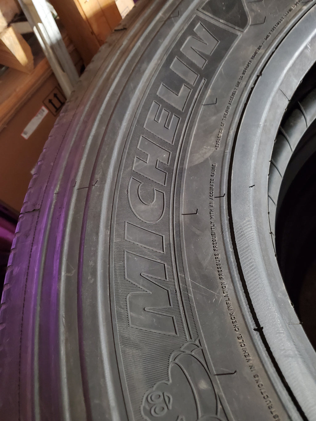 NOS MICHELIN X LINE ENERGY BSW LT 11 24.5 16PLY ALL POSITION TIRE 18748
