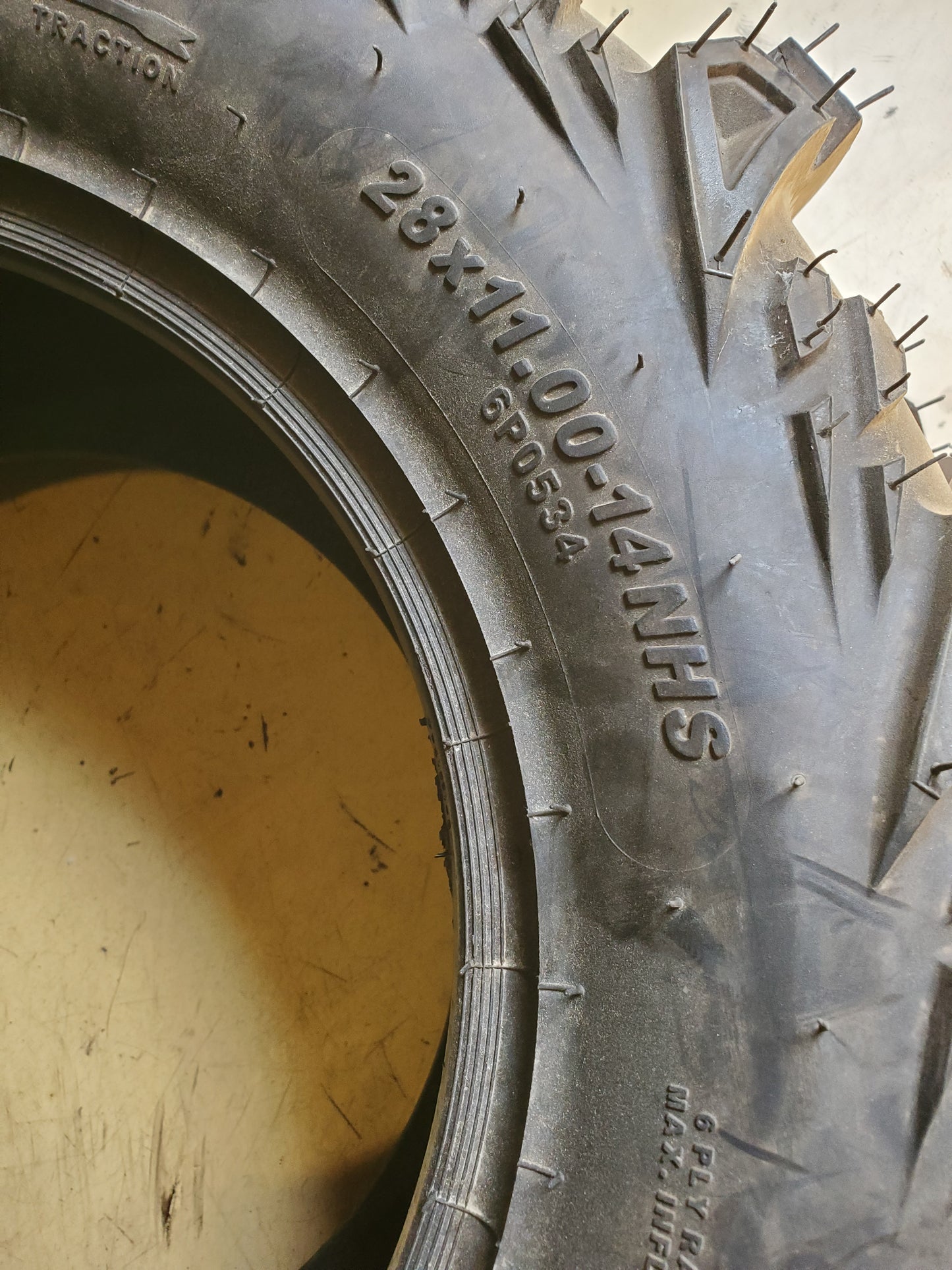 NOS ITP MUD LITE II BSW 28 11 14 6PLY ATV/UTV TIRE 6P0534