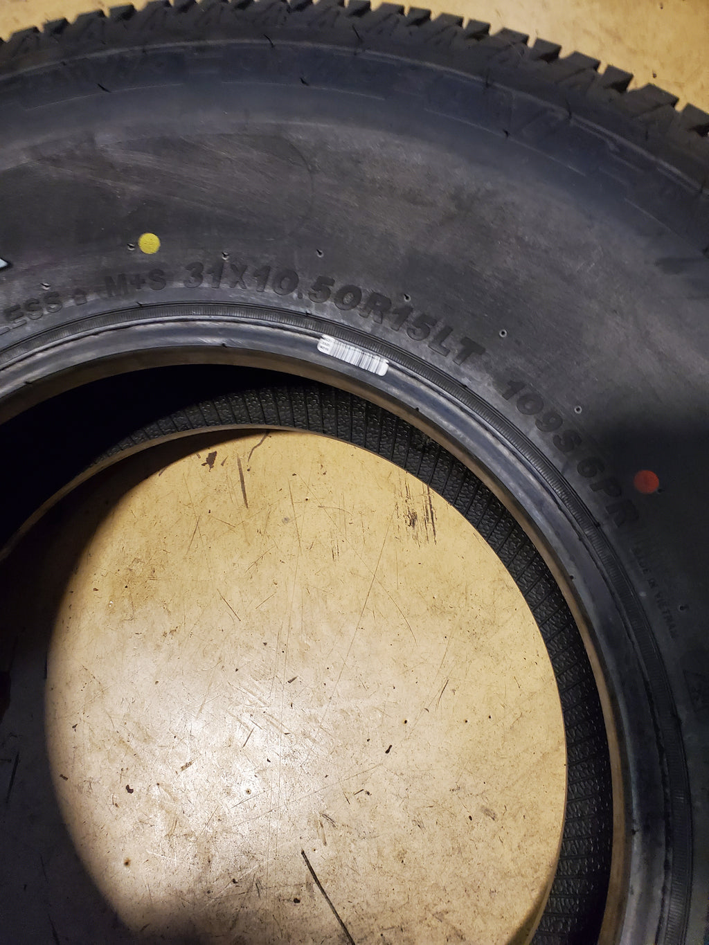 BLACKHAWK HISCEND-H OWL LT 31 10.5 15 109S 6PLY ALL TERRAIN TIRE 5545770V