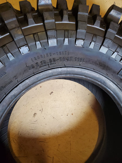 2 ACCELERA BADAK X-TREME BSW LT 35 10.5 16 119L 6PLY MUD TIRE 1200047662