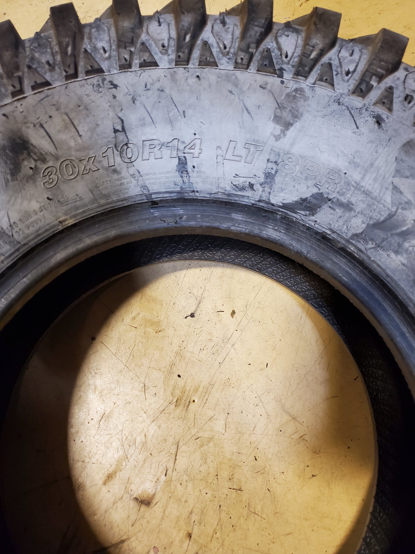 NOS TENSOR REGULATOR BSW 30 10 14 8PLY ATV/UTV TIRE TR301014AT