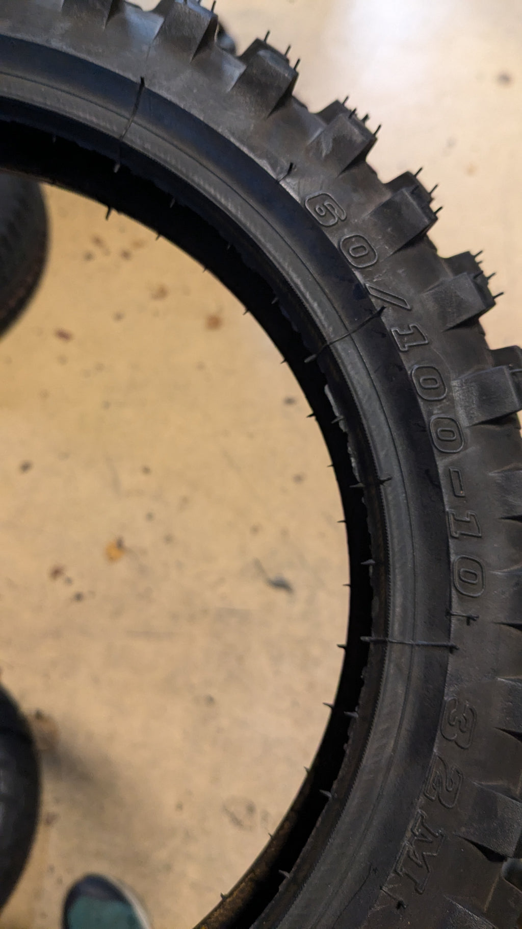 NOS IRC MOTORCROSS IX KIDS BSW  60 100 10 32M MOTORCYCLE TIRE T10001