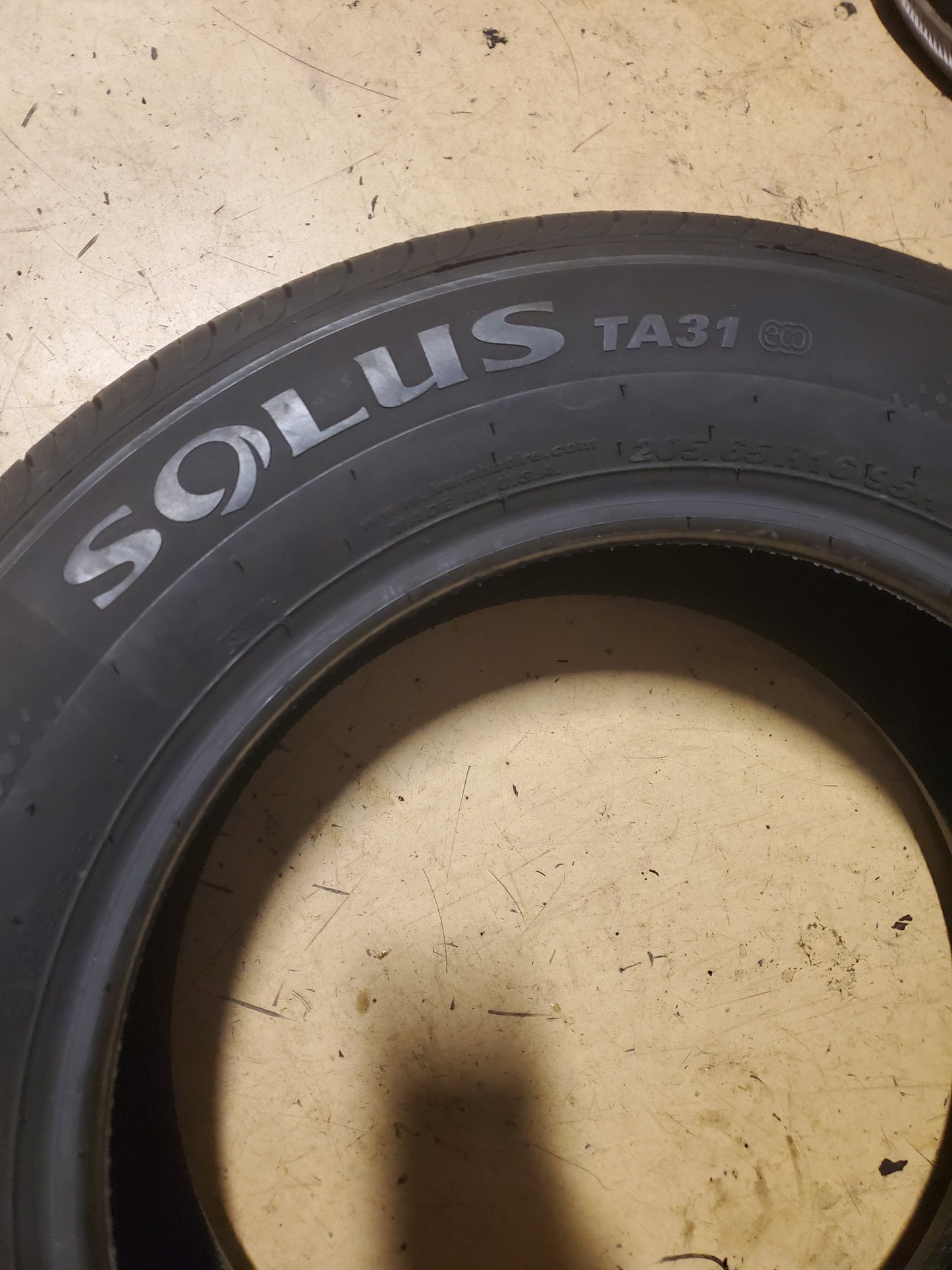 KUMHO SOLUS TA31 BSW P 205 65 16 95H ALL SEASON TIRE 2171893
