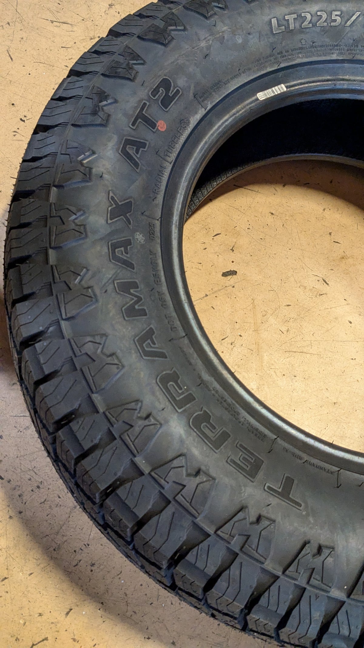 SAILUN TERRAMAX AT2 BSW LT 225 75 16 115/112S 10PLY ALL TERRAIN TIRE 1600617