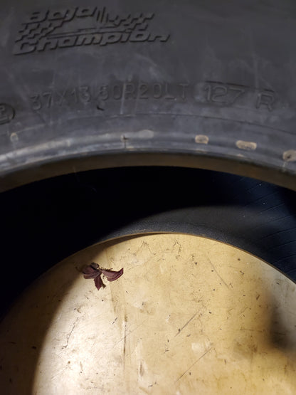 BFGOODRICH ALL TERRAIN T/A KO2 BSW LT 37 13.5 20 127R 10PLY TIRE 23101