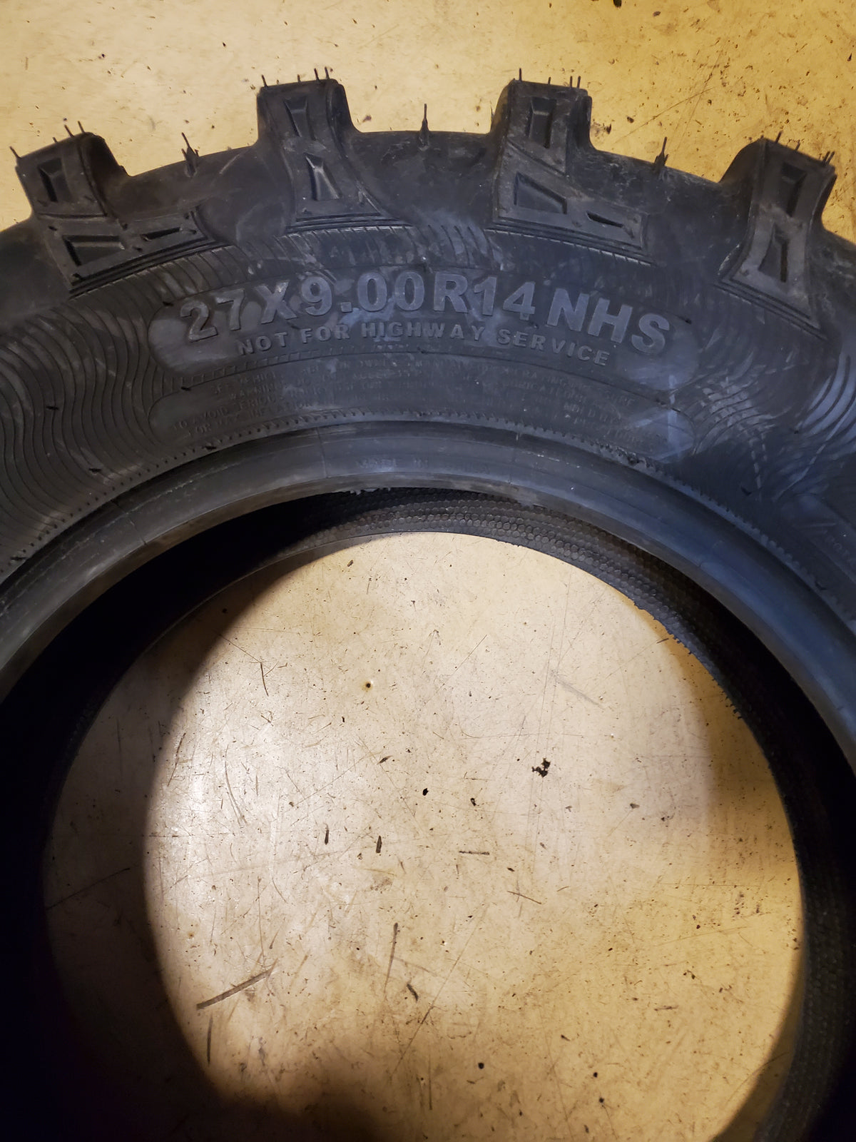 NOS ARMSTRONG DIRT MASTER BSW 27 9 14 6PLY ATV/UTV TIRE T1870627900R14