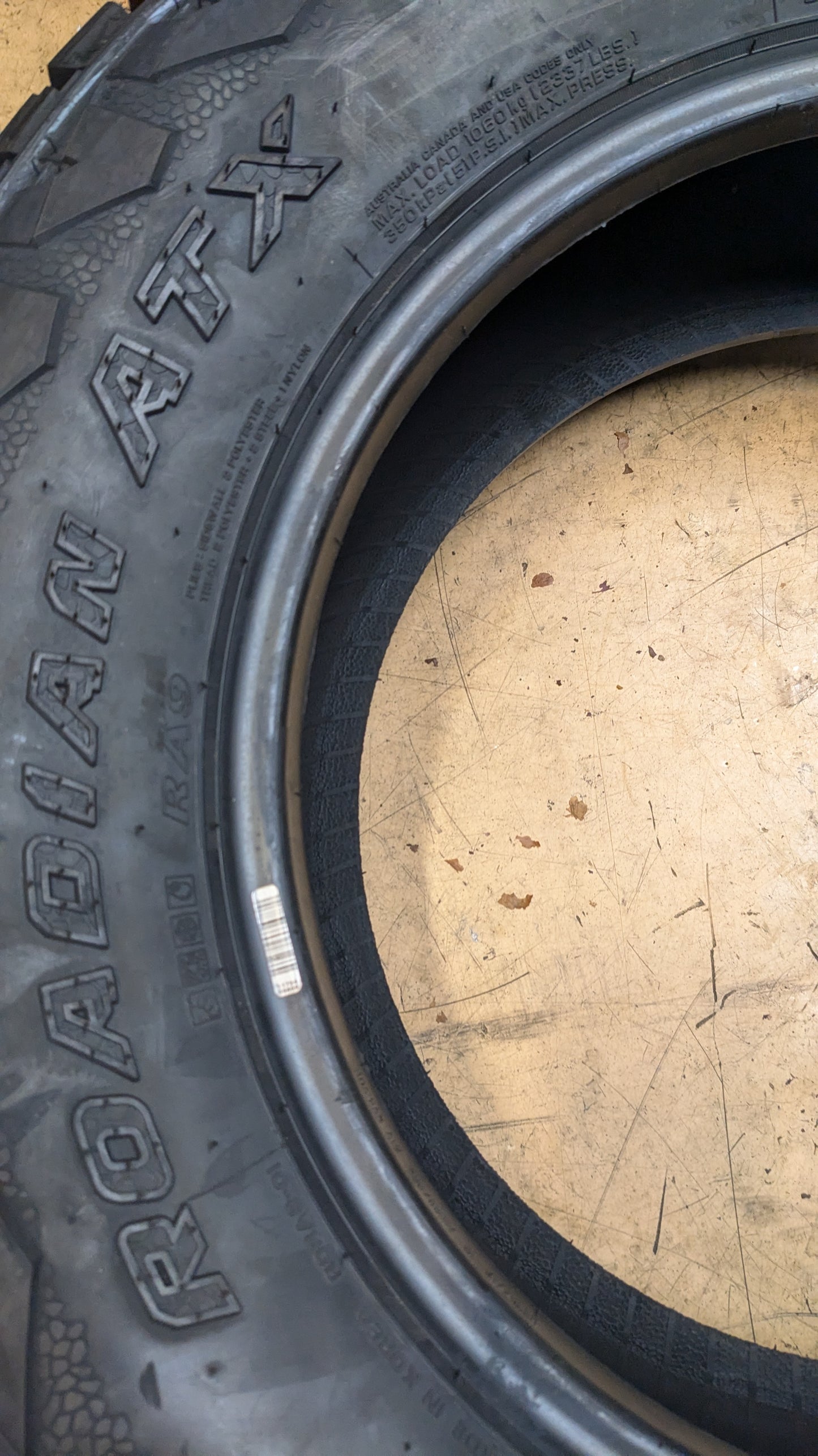 NEXEN ROADIAN ATX BSW P 255 65 17 110T  ALL TERRAIN TIRE 18768NXK