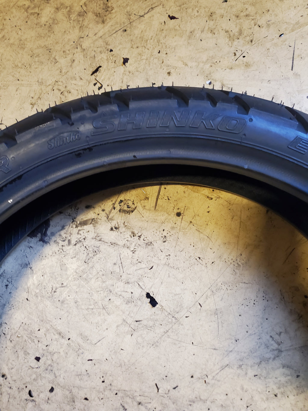 SHINKO 705 TRAIL MASTER BSW 120 70 17 58H FRONT MOTORCYCLE TIRE 874529