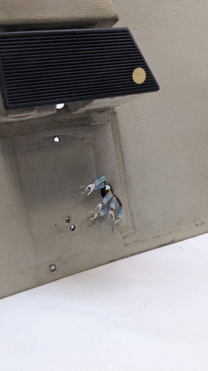 USED PORSCHE 911 CARRERA LEFT LEATHER DOOR PANEL WITH TWEETER AND HANDLE