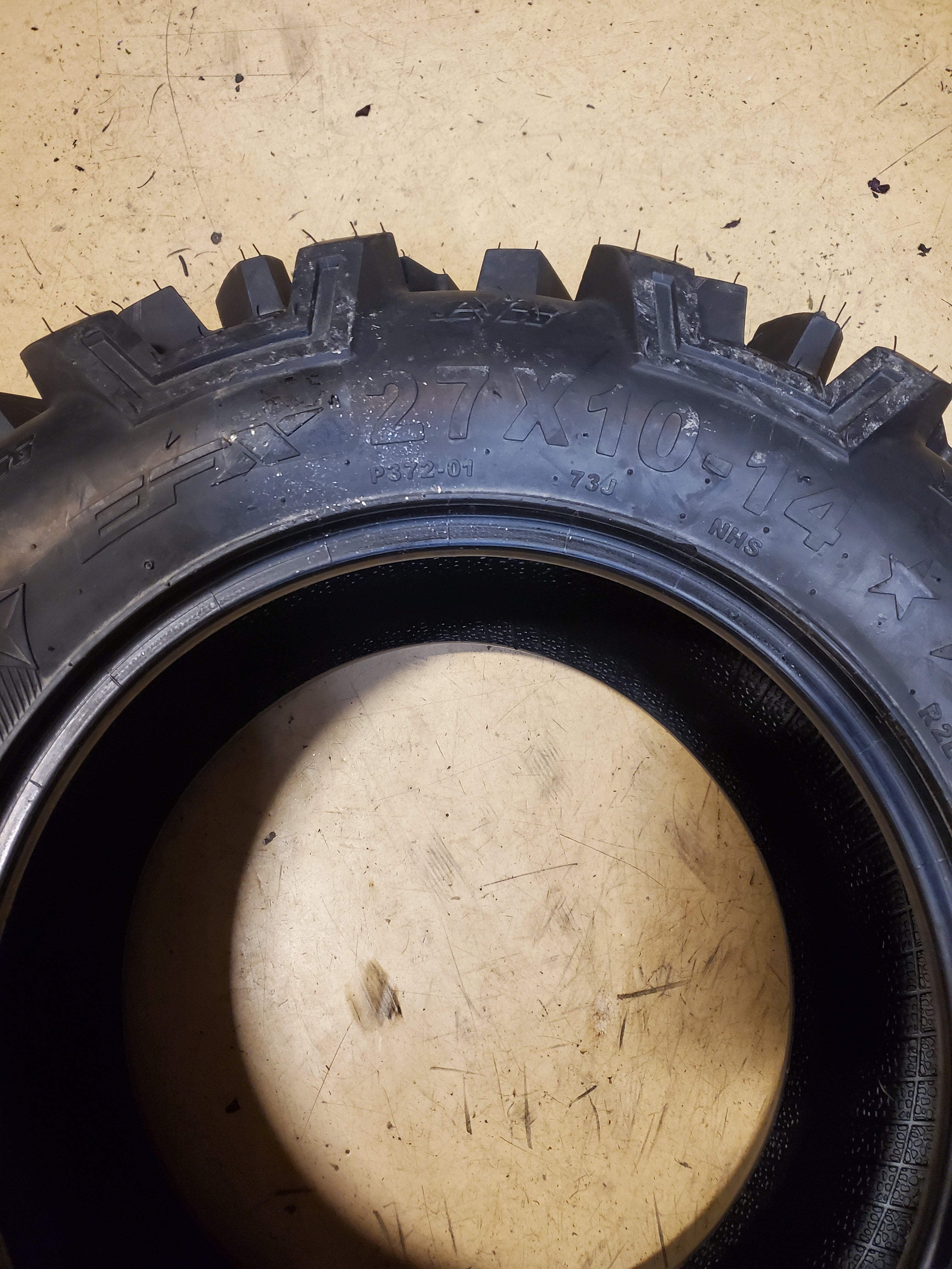 NOS EFX MOTO MTC BSW 27 10 14 73J 8PLY ATV/UTV TIRE MSMMTC271014FS