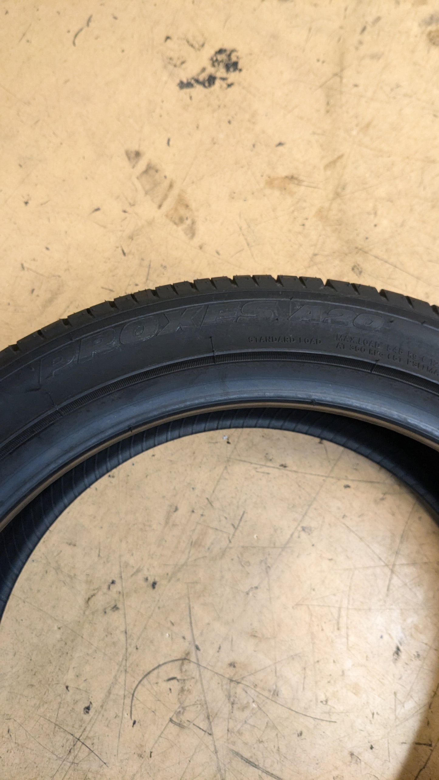 TOYO PROXES A20 BSW P 215 45 17 87V ALL SEASON TIRE 238880
