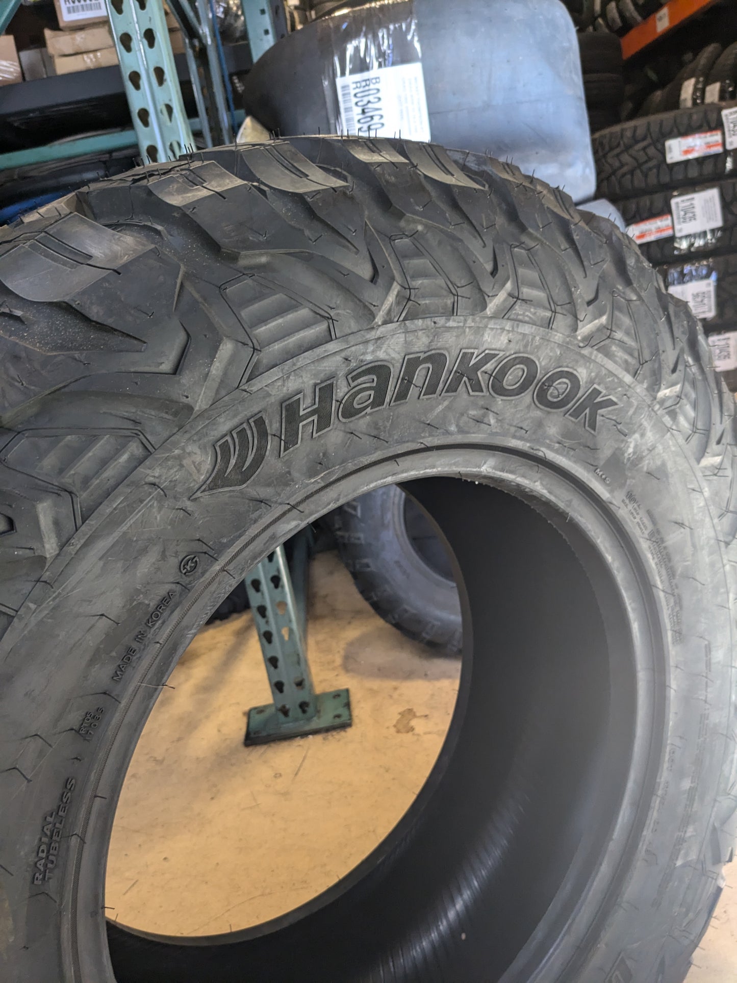 HANKOOK DYNAPRO MT2 BSW LT 35 12.5 18 123Q MUD TERRAIN TIRE 2020832