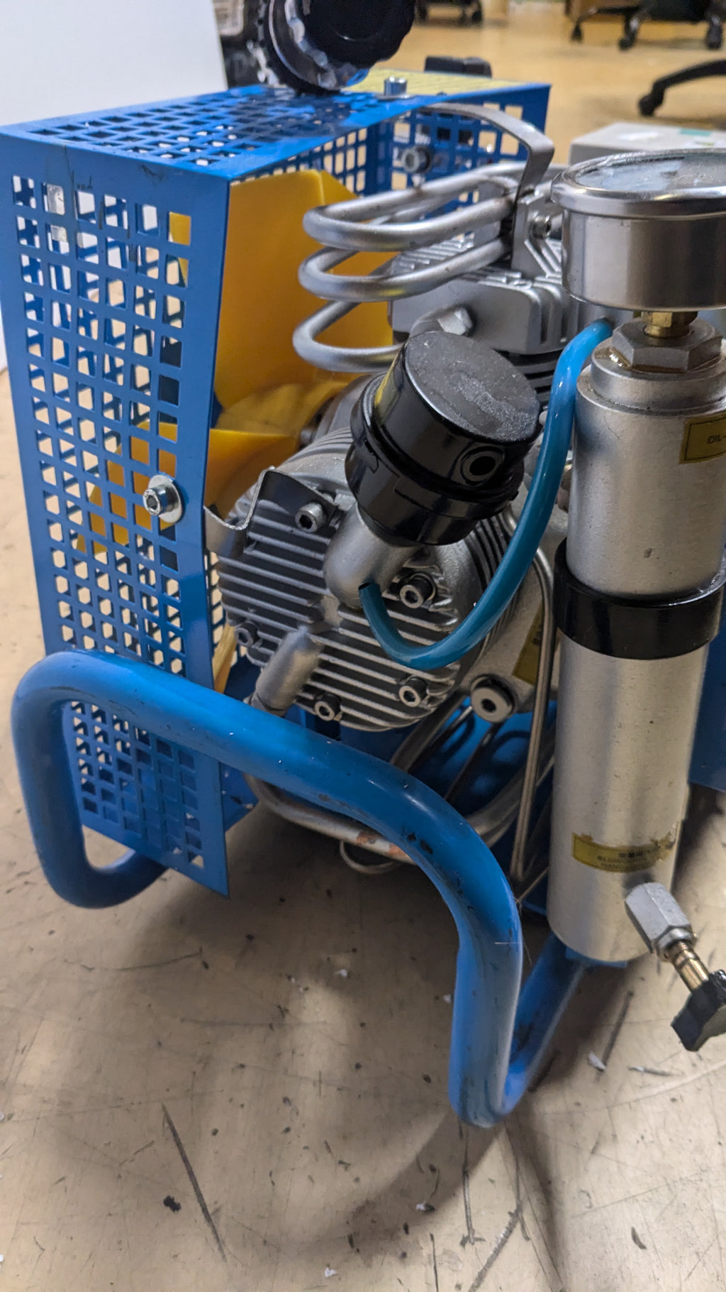 TUXING DRIVING AIR COMPRESSOR HIHG PRESSURE 100I/MIN 4500PSI TX-100