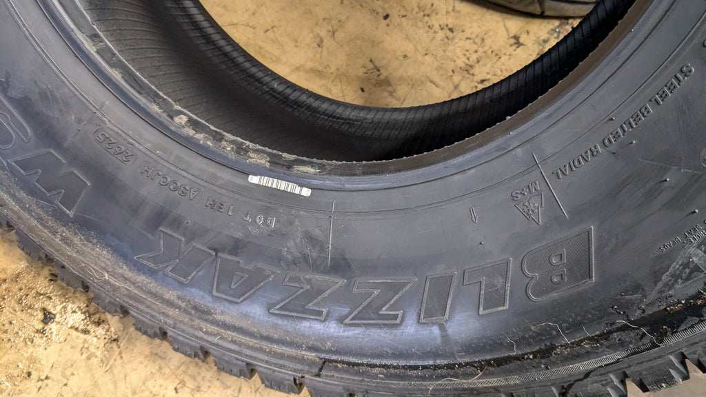 2 BRIDGESTONE BLIZZAK W965 BSW LT 245 75 16 120/116Q 10PLY WINTER TIRE 150800