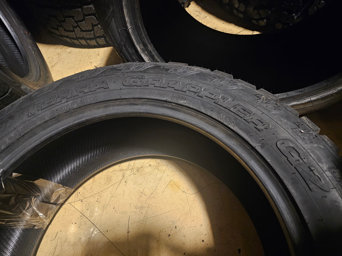 2 NITTO TERRA GRAPPLER G2 LT 285 50 20 121/118R LRE 10PLY ALL TERRAIN TIRES 215370