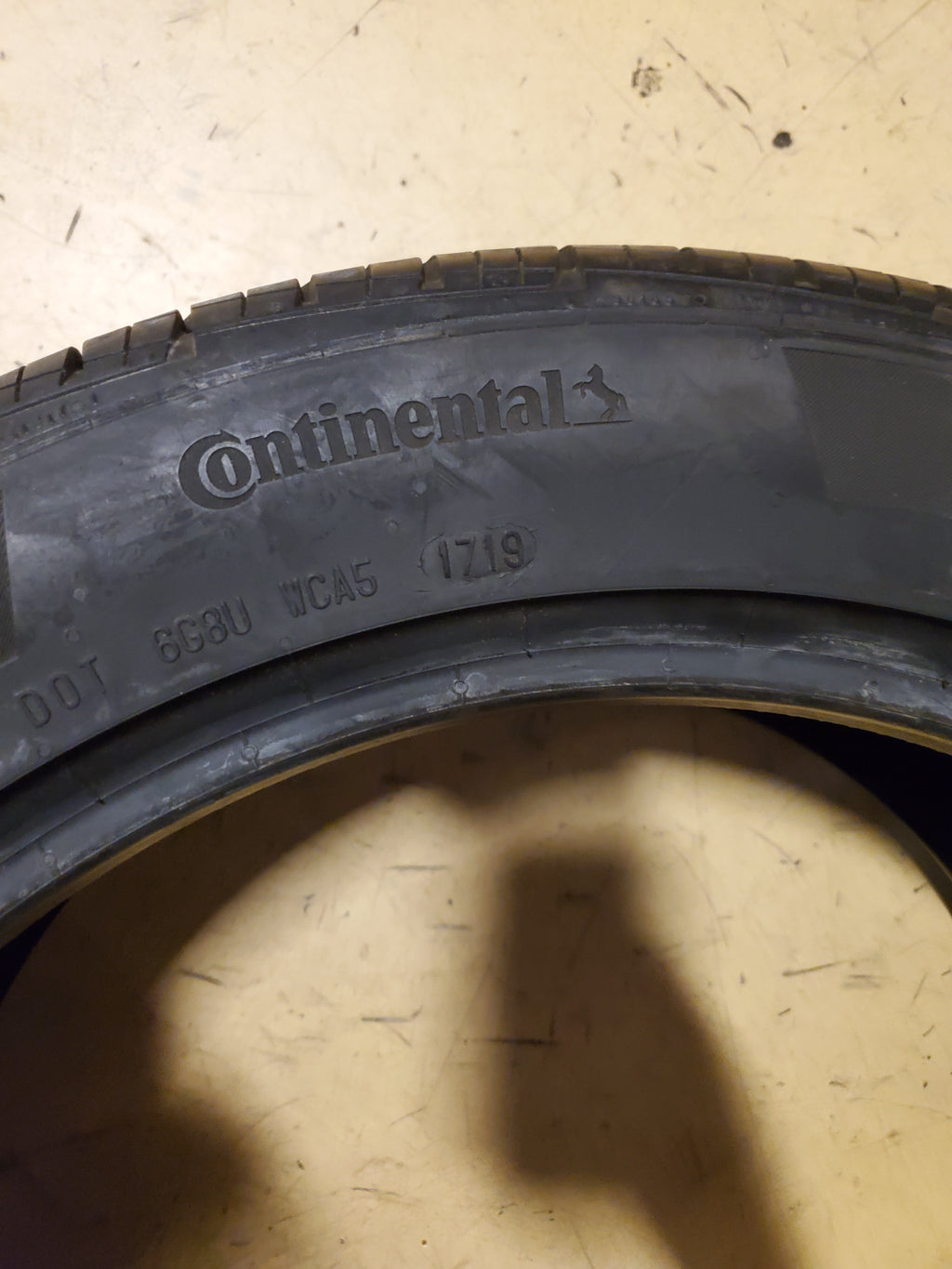 USED OS CONTINENTAL PROCONTACT TX BSW P 245 45 18 96H ALL SEASON TIRE 15503230000