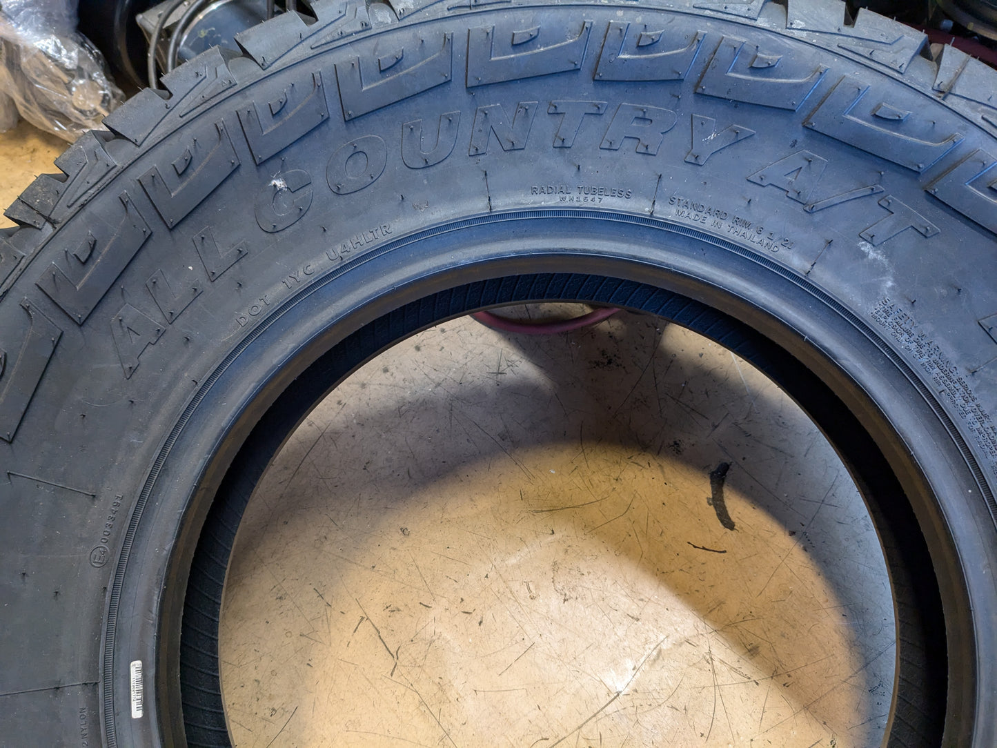 2 IRONMAN ALL COUNTRY A/T BSW LT 235 80 17 120/117Q E ALL TERRAIN TIRES 93219