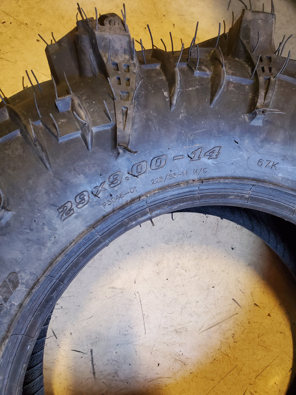 NOS MOOSE AGGRO BSW 29 9 14 8PLY ATV/UTV TIRE 03200923