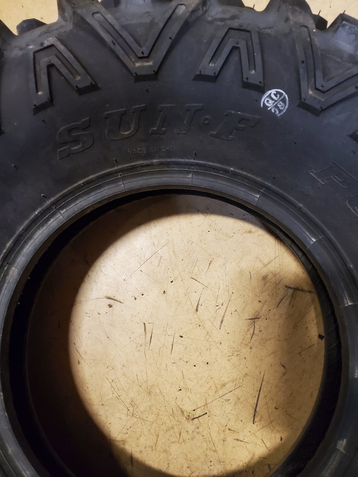 NOS SUNF POWER II BSW AT 26 9 12 65J 6PLY ATV/UTV TIRE A051260912