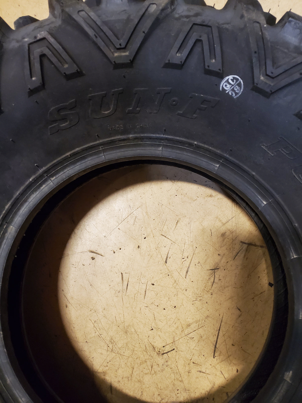 NOS SUNF POWER II BSW AT 26 9 12 65J 6PLY ATV/UTV TIRE A051260912
