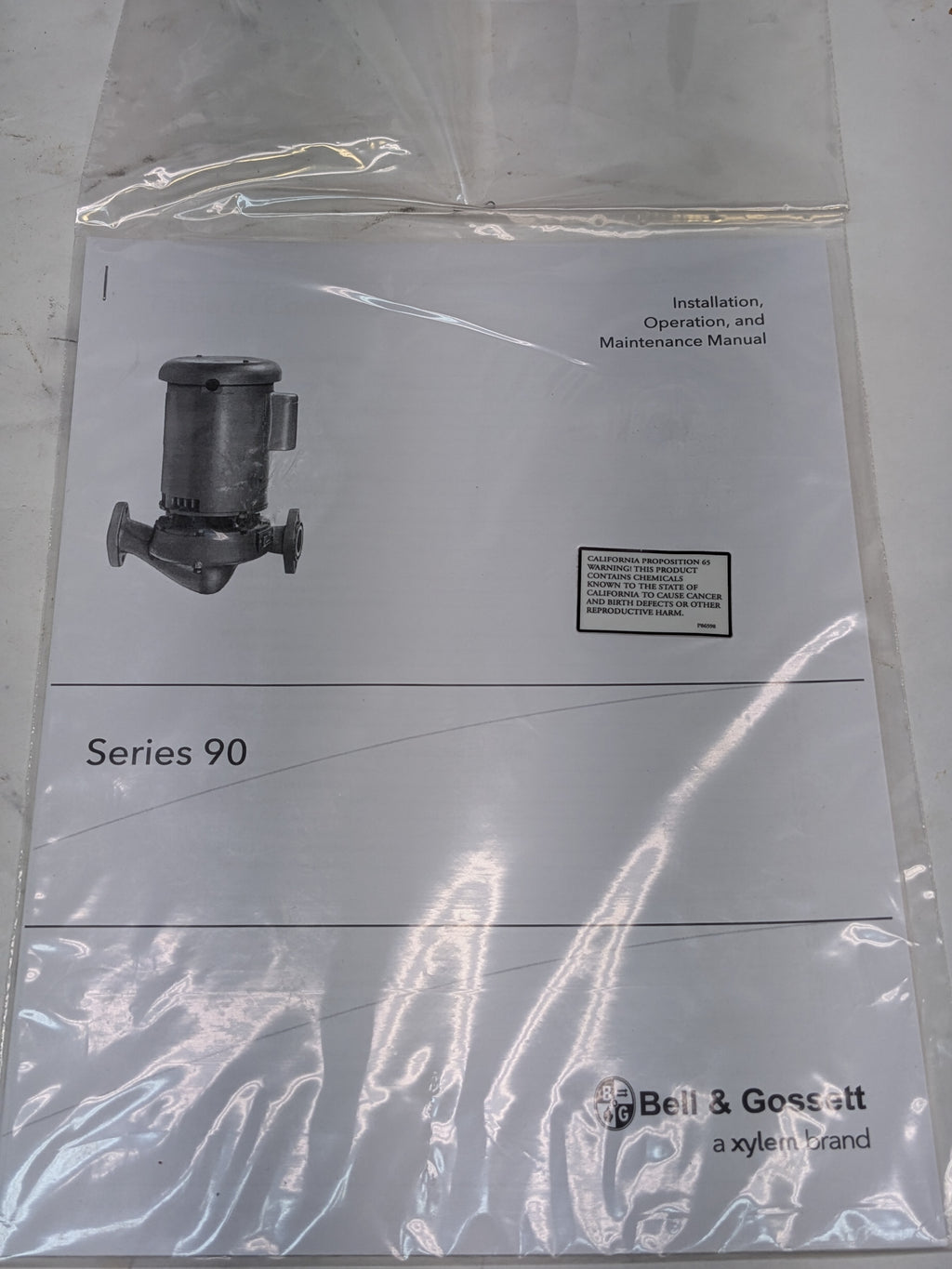 BELL & GOSSETT 90-34T PUMP 3/4 HP MOTOR 179045LF W79045 2LHR7