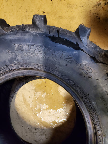 KENDA EXECUTIONER BSW AT 27 12 12 6PLY ATV/UTV TIRE 08538129AC1
