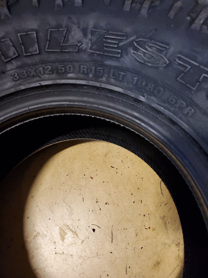 MILESTAR PATAGONIA M/T 02 BSW LT 33 12.5 15 108Q 6PLY MUD TERRAIN TIRE 22228006