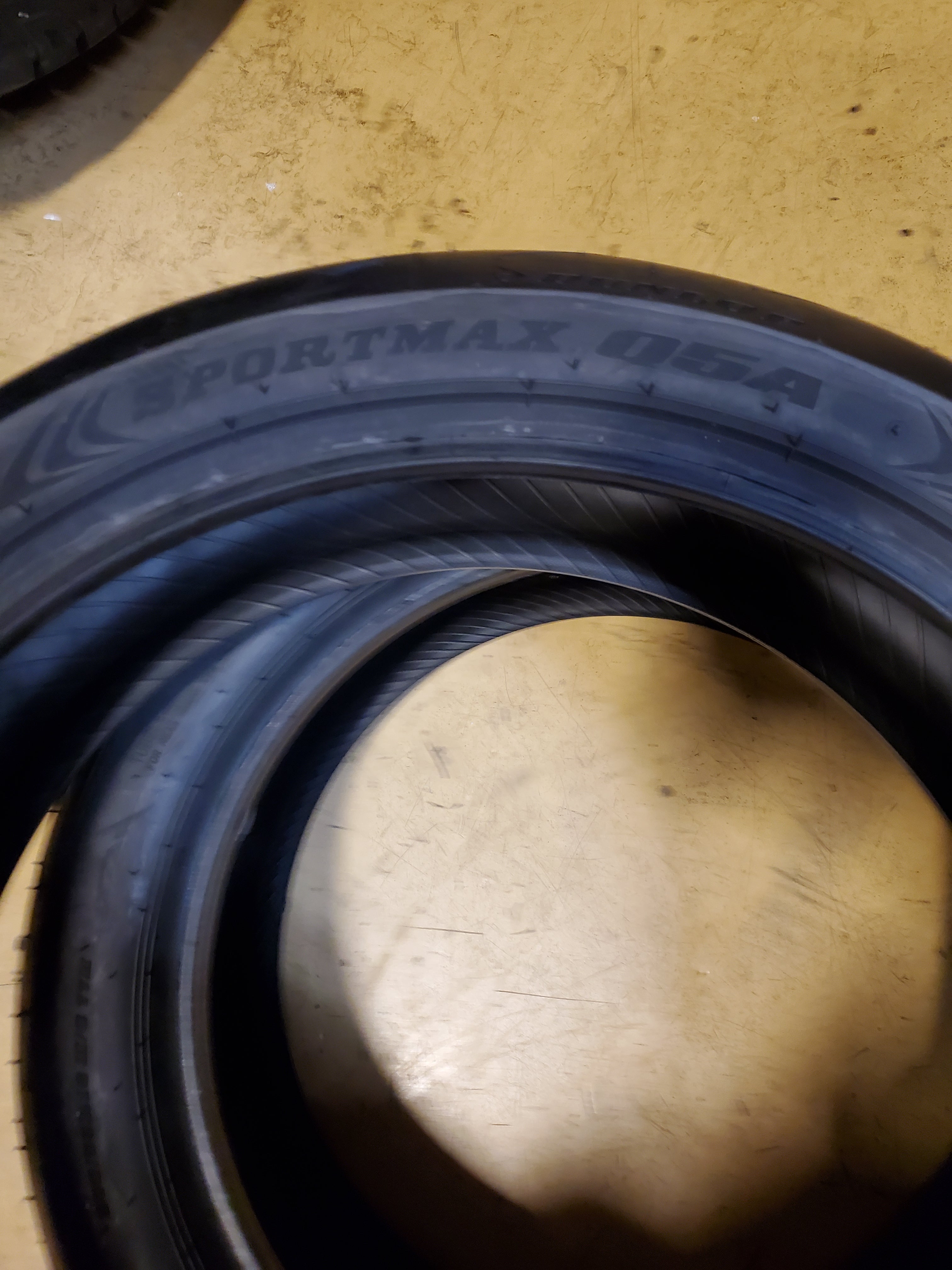 DUNLOP SPORTMAX Q5A BSW 180 55 17 73W REAR MOTORCYCLE TIRE 45274206