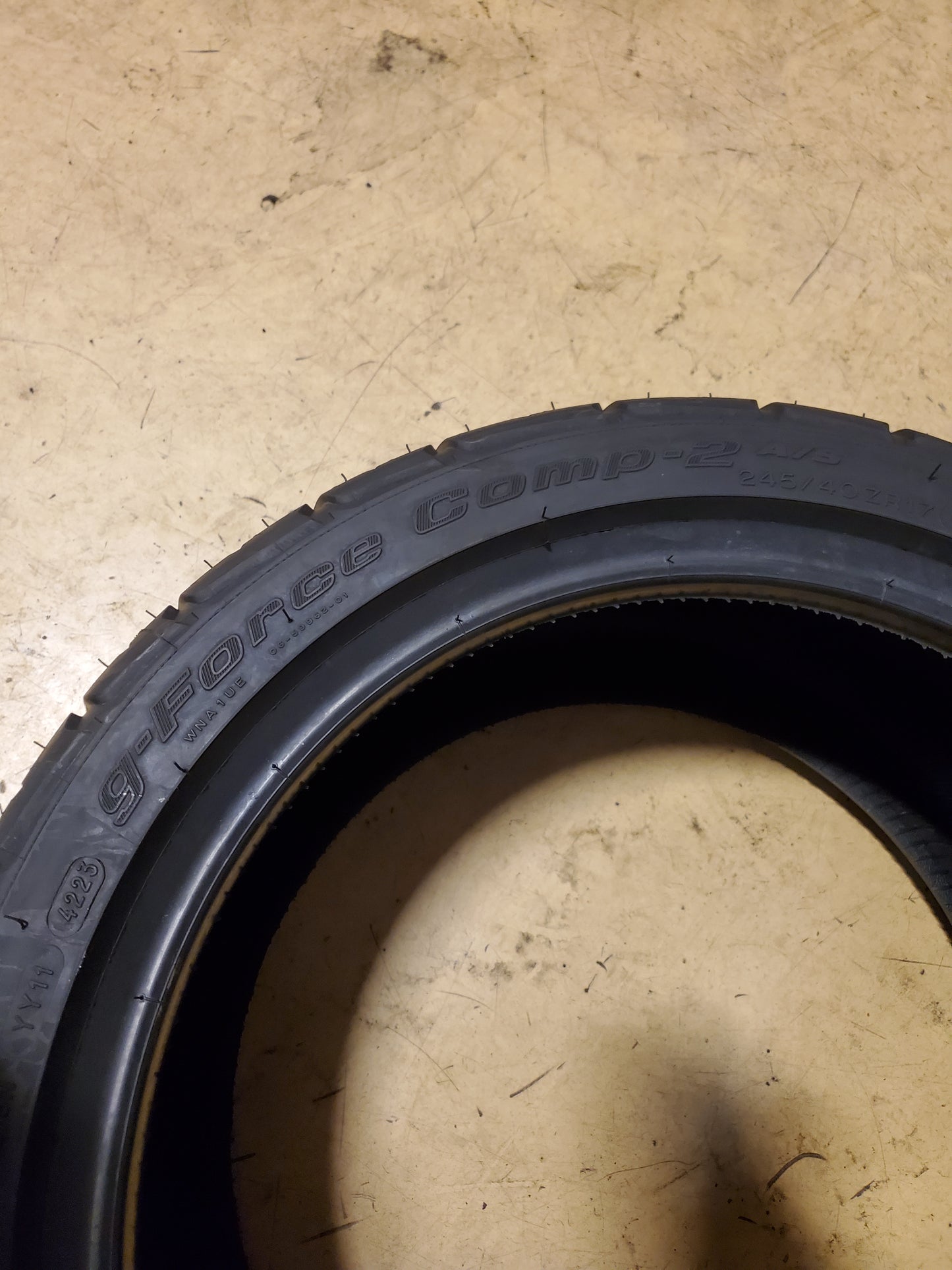 BFGOODRICH G-FORCE COMP-2 A/S PLUS BSW P 245 40 17 91W ALL SEASON TIRE 78881