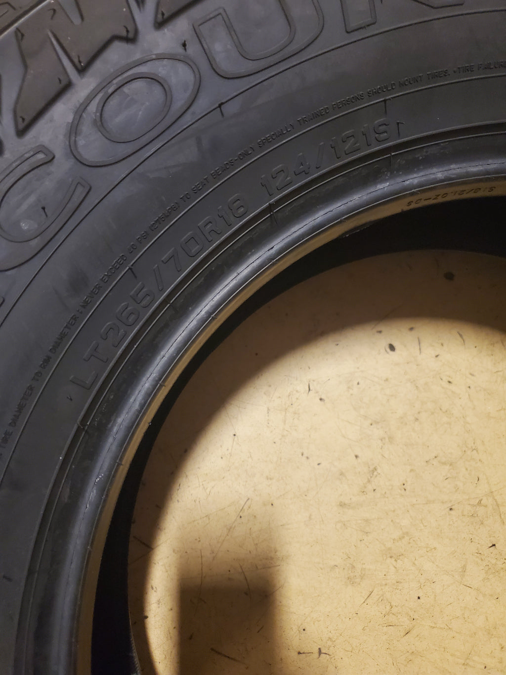 SUMITOMO ENCOUNTER AT BSW LT 265 70 18 124/121S 10PLY ALL TERRAIN TIRE ATH30