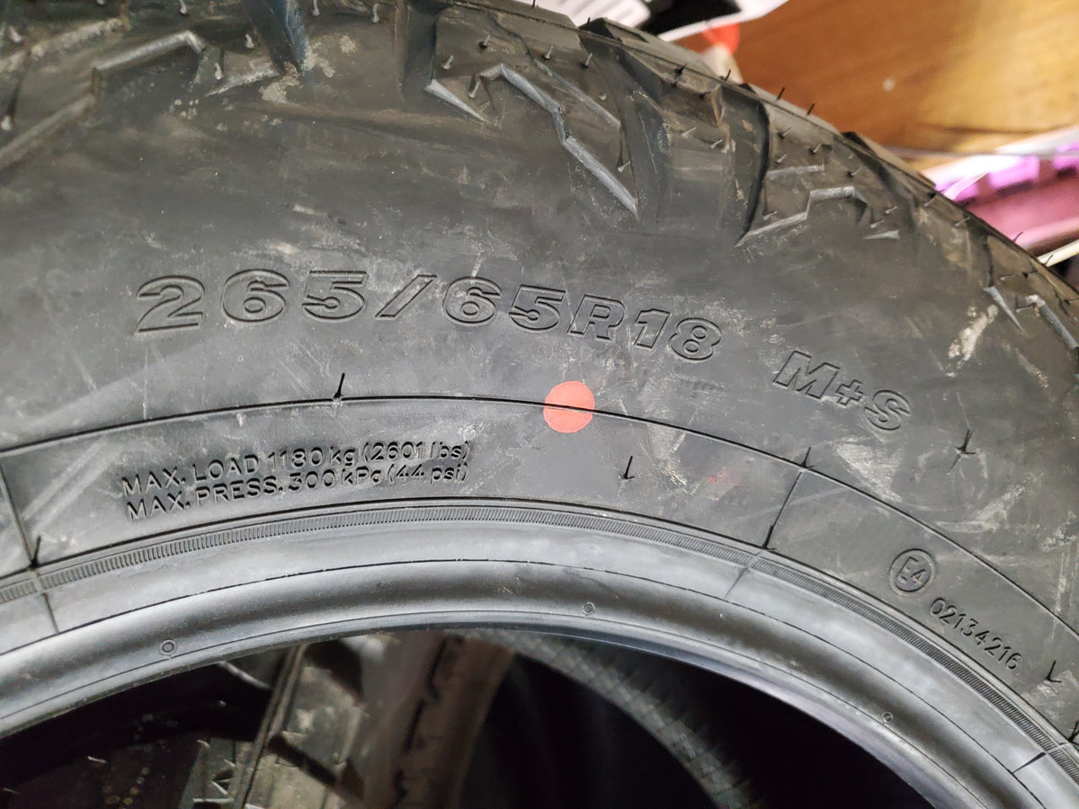 MAXXIS RAZR AT BSW P 265 65 18 114T ALL TERRAIN TIRE TP00405100